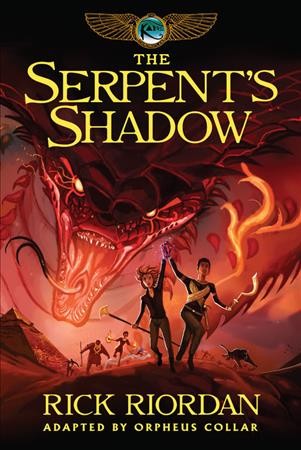 The serpent's shadow [graphic novel] : the graphic novel  / Rick Riordan ; adapted and illustrated by Orpheus Collar ; lettered by Chris Dickey ; color assists by Stephanie Brown, Aladdin Collar, Cam Floyd.